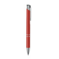 Stylo &agrave; bille en alu recycl&eacute; Rouge
