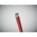 Stylo &agrave; bille en alu recycl&eacute; Rouge