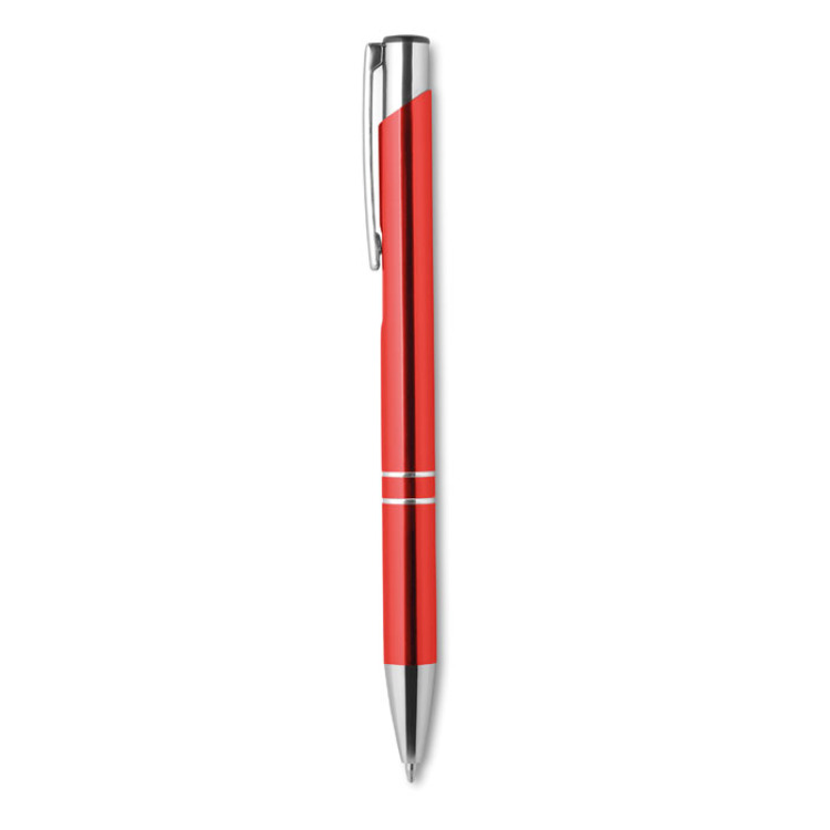 Stylo &agrave; bille en alu recycl&eacute; Rouge