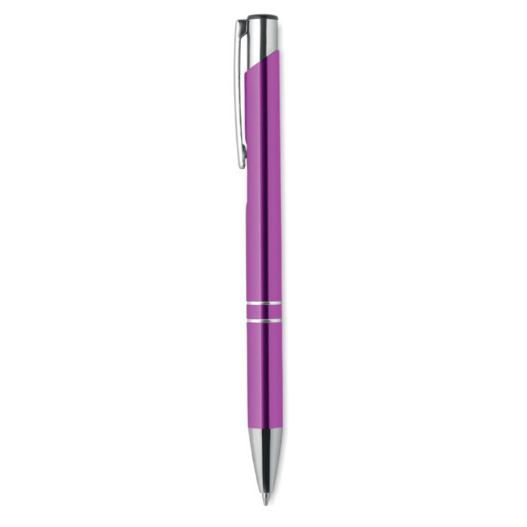 Stylo &agrave; bille en alu recycl&eacute; Violet