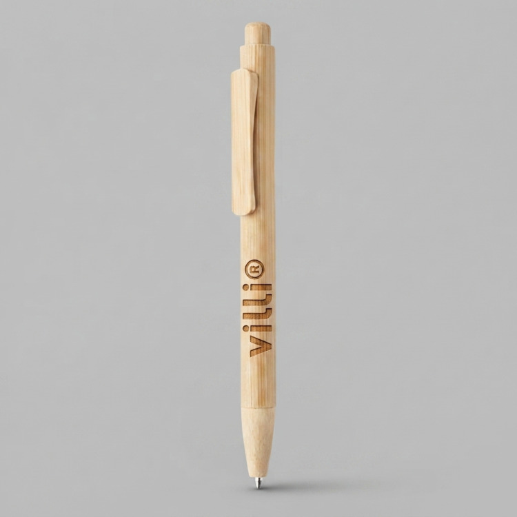 Stylo &agrave; bille en bambou Bois