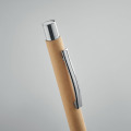 Stylo &agrave; bille en papier recycl&eacute; Beige