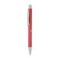 Stylo &agrave; bille en papier recycl&eacute; Rouge