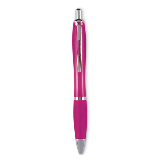 Stylo bille à lencre bleue Fuchsia