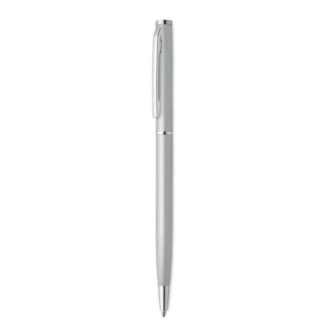 Stylo bille aluminium recyclé Argent Mat