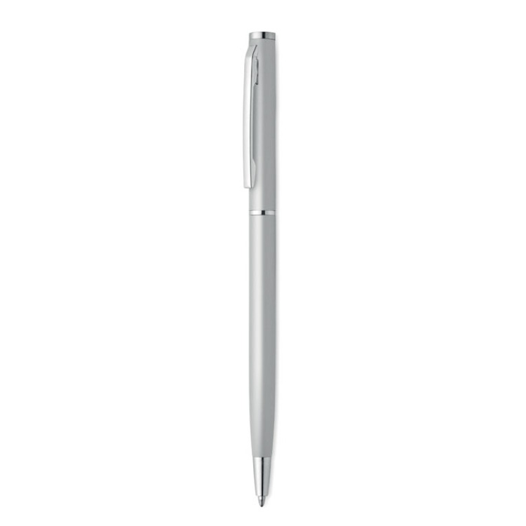 Stylo bille aluminium recyclé Argent Mat