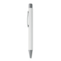 Stylo bille aluminium recycl&eacute; Blanc