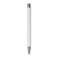 Stylo bille aluminium recycl&eacute; Blanc