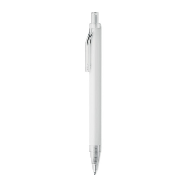 Stylo bille aluminium recyclé Blanc