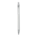 Stylo bille aluminium recycl&eacute; Blanc
