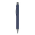 Stylo bille aluminium recycl&eacute; Bleu Marine