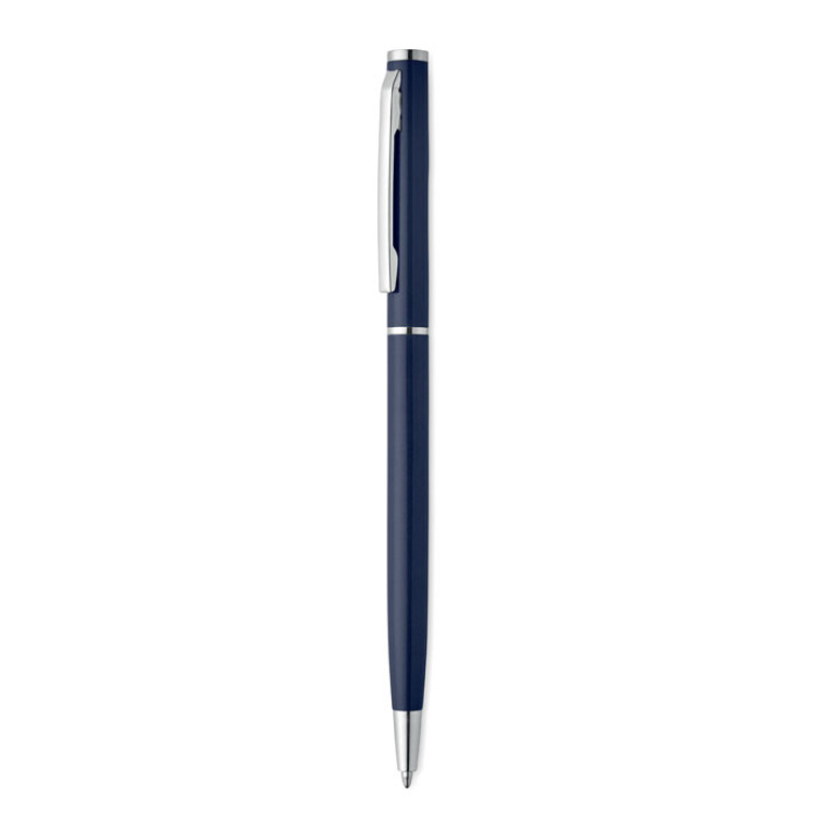 Stylo bille aluminium recyclé Bleu Marine