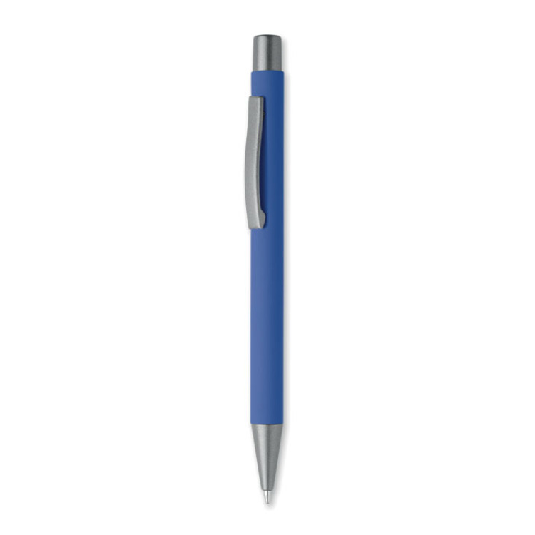 Stylo bille aluminium recycl&eacute; Bleu Royal