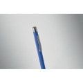 Stylo bille aluminium recycl&eacute; Bleu Royal