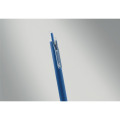 Stylo bille aluminium recycl&eacute; Bleu