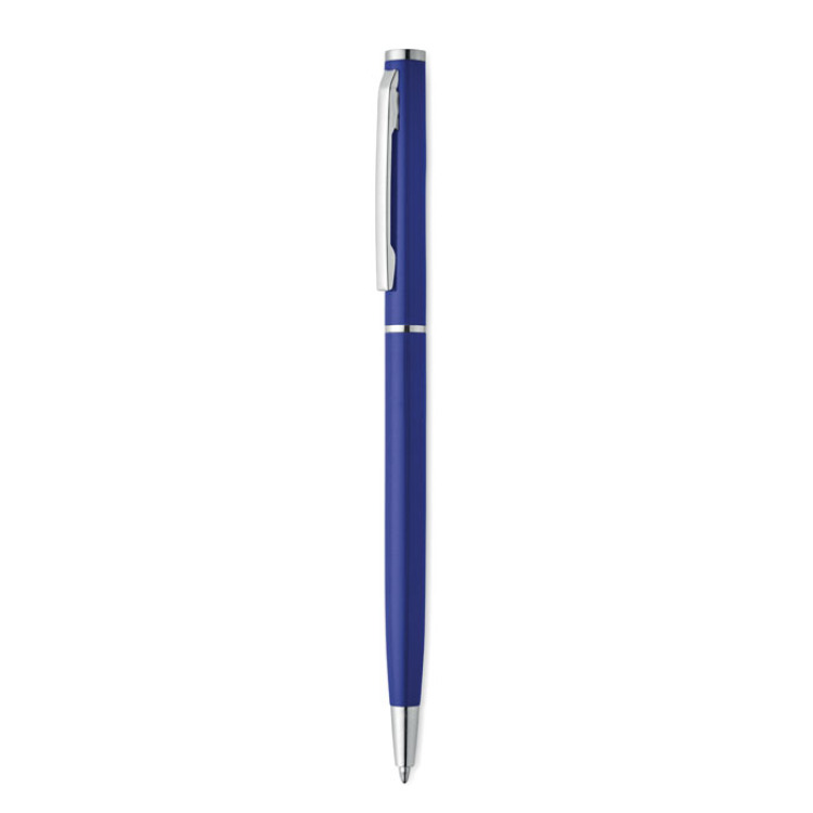 Stylo bille aluminium recyclé Bleu