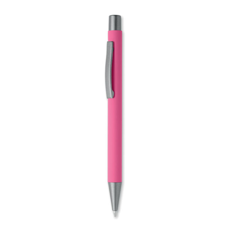 Stylo bille aluminium recycl&eacute; Fuchsia