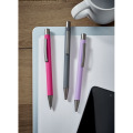 Stylo bille aluminium recycl&eacute; Gris Pierre