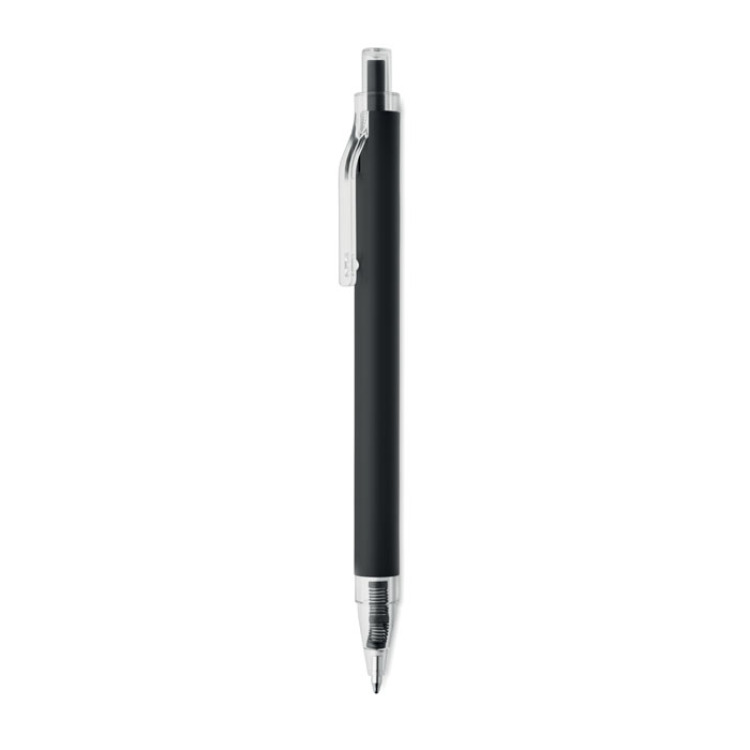 Stylo bille aluminium recycl&eacute; Noir