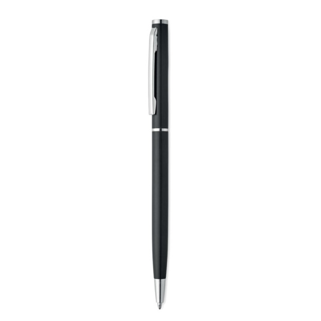 Stylo bille aluminium recyclé Noir