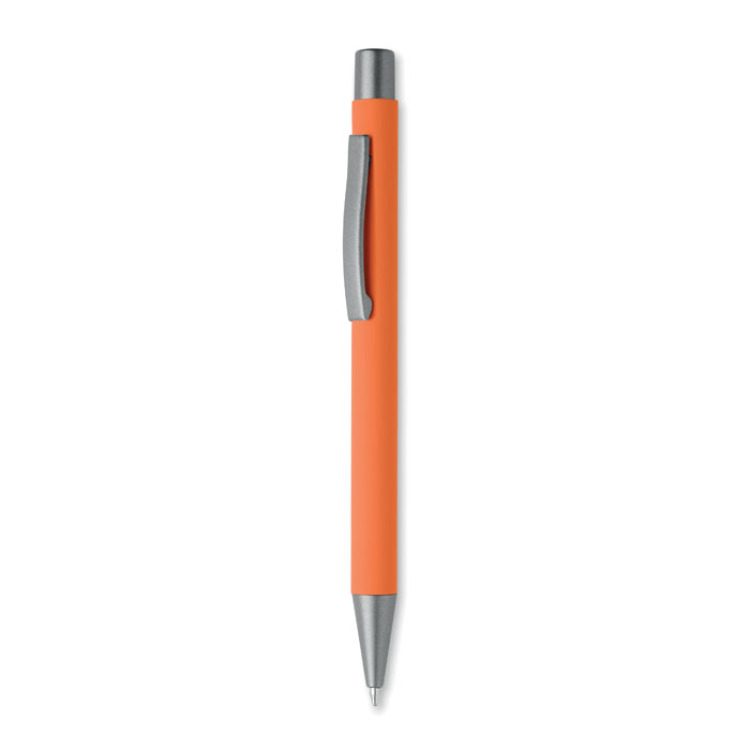 Stylo bille aluminium recycl&eacute; Orange