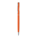 Stylo bille aluminium recycl&eacute; Orange