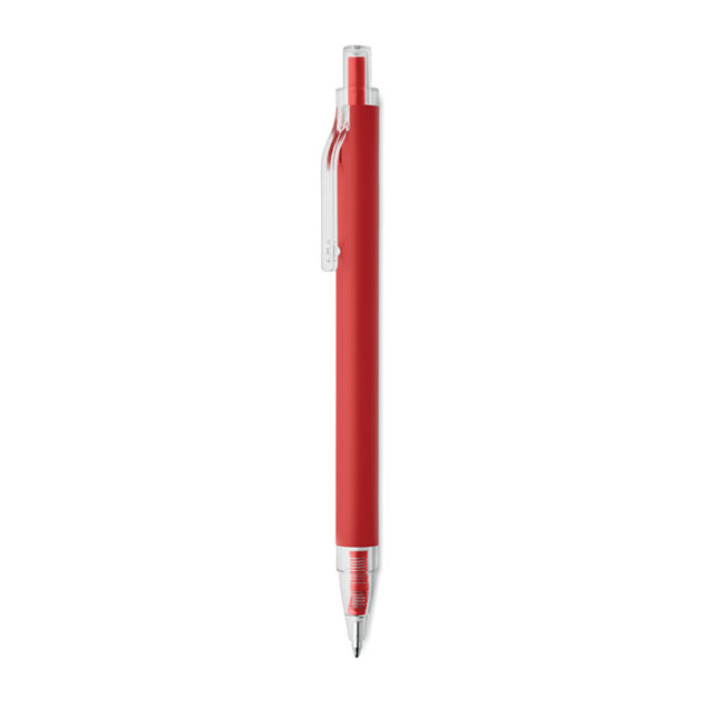 Stylo bille aluminium recyclé Rouge