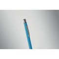 Stylo bille aluminium recycl&eacute; Turquoise