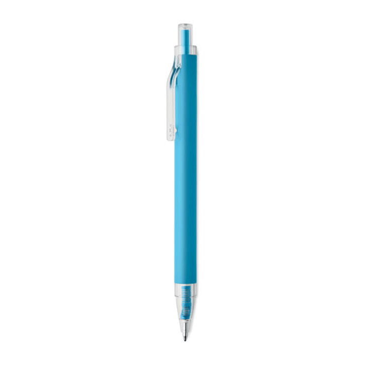 Stylo bille aluminium recycl&eacute; Turquoise