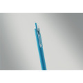 Stylo bille aluminium recycl&eacute; Turquoise