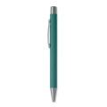 Stylo bille aluminium recycl&eacute; Vert