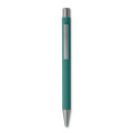 Stylo bille aluminium recycl&eacute; Vert