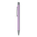 Stylo bille aluminium recycl&eacute; Violet