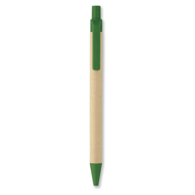 Stylo bille en PLA maïspapier Lime