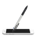 Stylo bille stylet 3 couleurs Argent