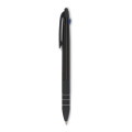 Stylo bille stylet 3 couleurs Noir