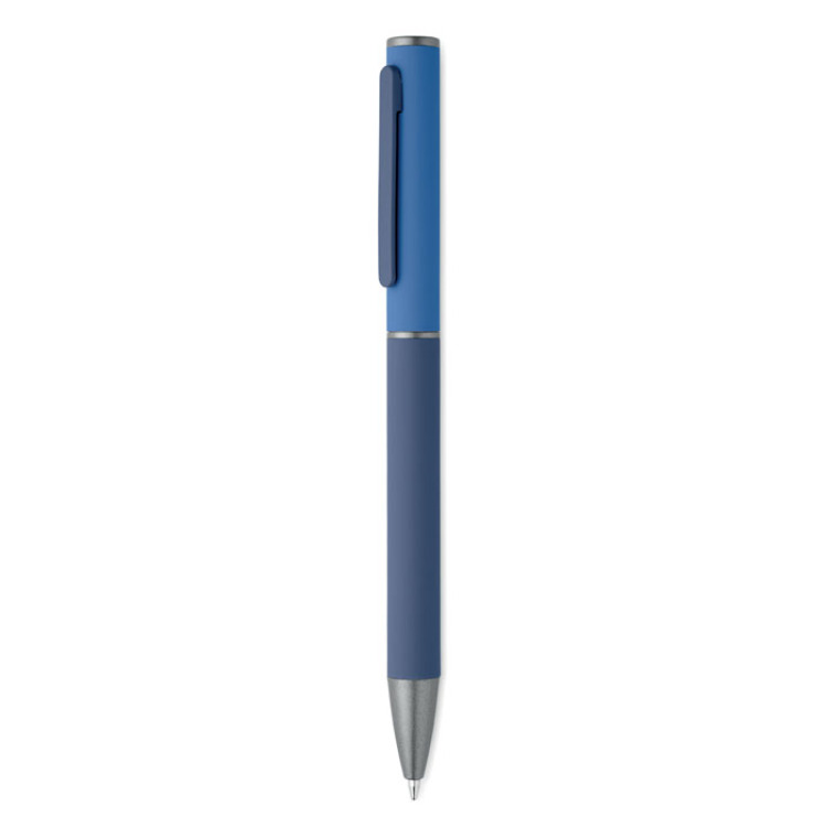 Stylo bille twist en alu recyclé Bleu