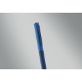 Stylo bille twist en alu recyclé Bleu