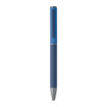 Stylo bille twist en alu recyclé Bleu
