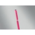 Stylo bille twist en alu recycl&eacute; Fuchsia