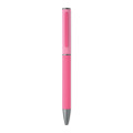 Stylo bille twist en alu recycl&eacute; Fuchsia