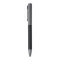 Stylo bille twist en alu recycl&eacute; Noir