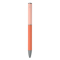 Stylo bille twist en alu recycl&eacute; Orange