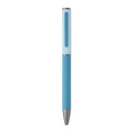 Stylo bille twist en alu recycl&eacute; Turquoise