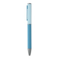 Stylo bille twist en alu recycl&eacute; Turquoise