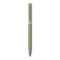 Stylo bille twist en alu recycl&eacute; Vert Menthe