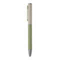 Stylo bille twist en alu recycl&eacute; Vert Menthe