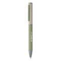 Stylo bille twist en alu recycl&eacute; Vert Menthe
