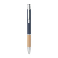 Stylo en aluminium encre bleue Bleu