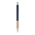 Stylo en aluminium encre bleue Bleu